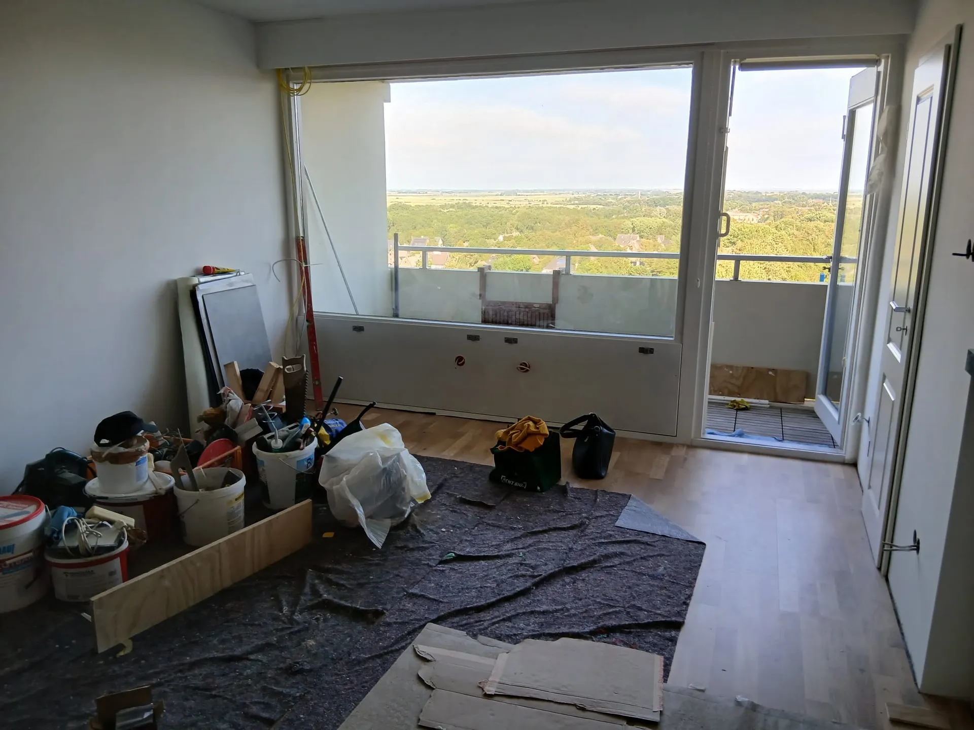 Neue Fensterfront