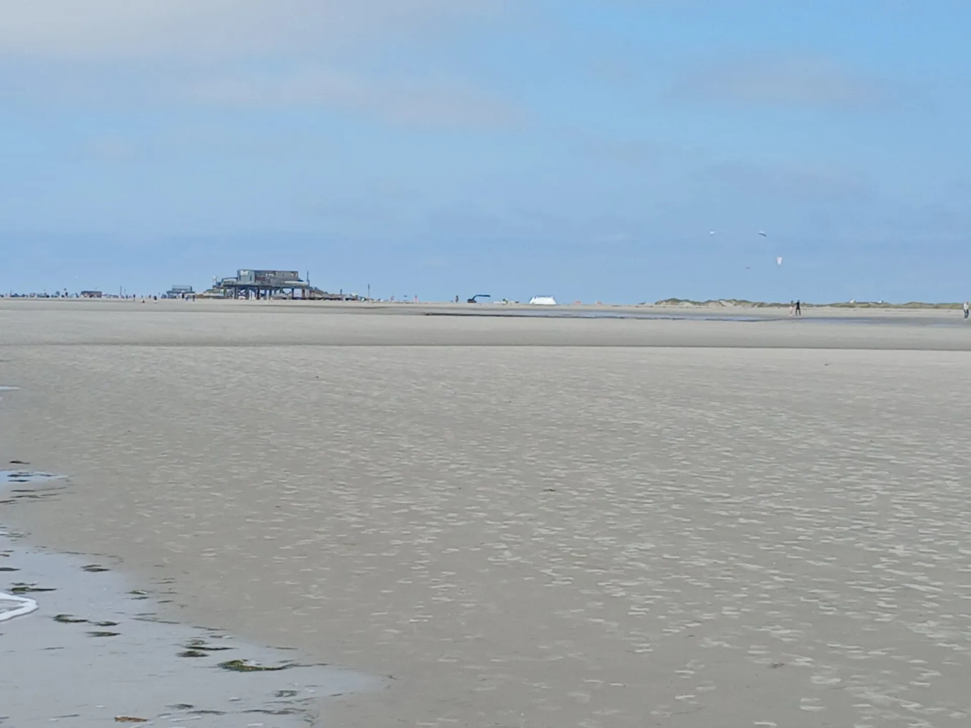 Weite des Strandes